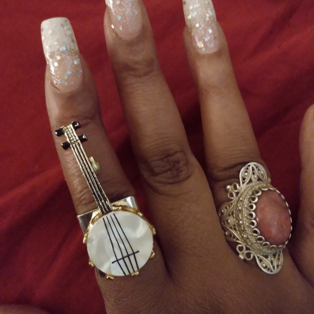 Shell banjo ring - Picture 2 of 2